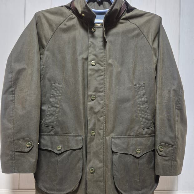 바스통 스탠다드 라인 왁스 자켓 M