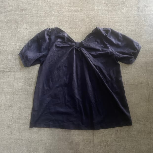 Burberry 버버리블루라벨 달천깔페어리 바선생 리본 반팔블라우스