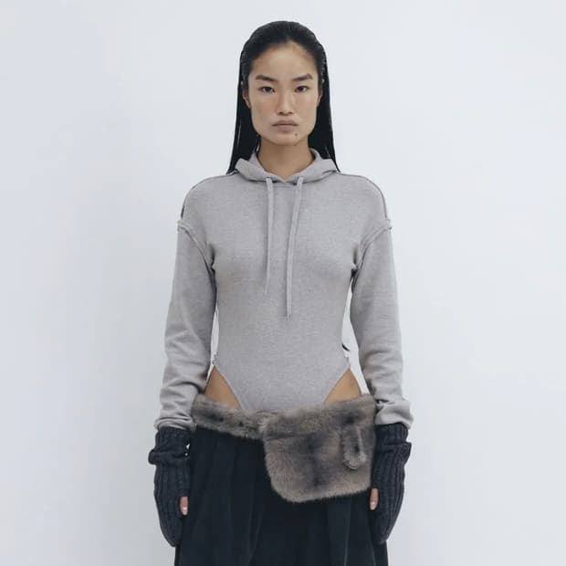 오픈와이와이 후디 수트 그레이 S