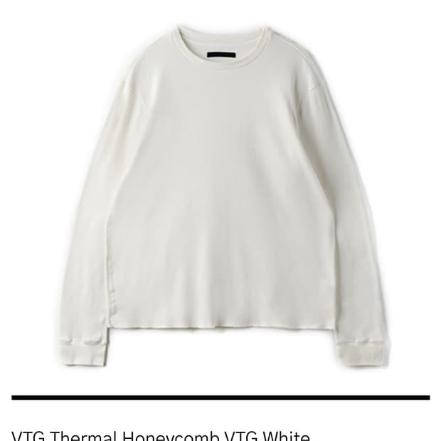 HTAE Thermal Honeycomb VTG White 와플티