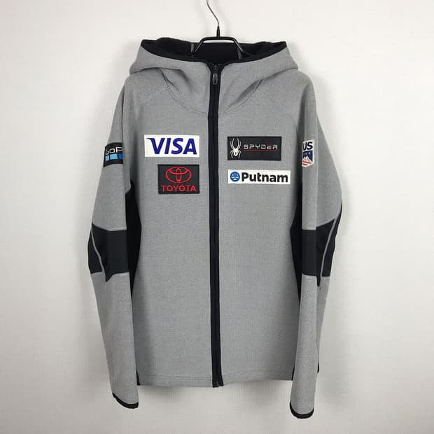 스파이더 레플리카 플리스 집업 자켓 남성XL