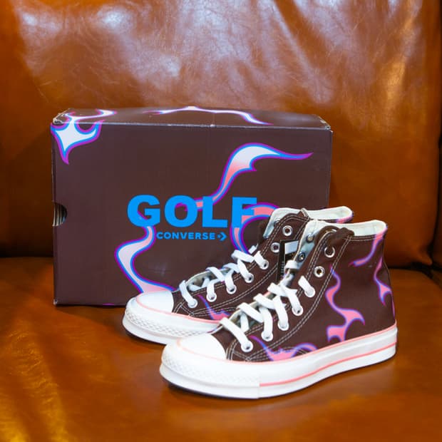 골프왕 X 컨버스 척 70 하이 플레임 