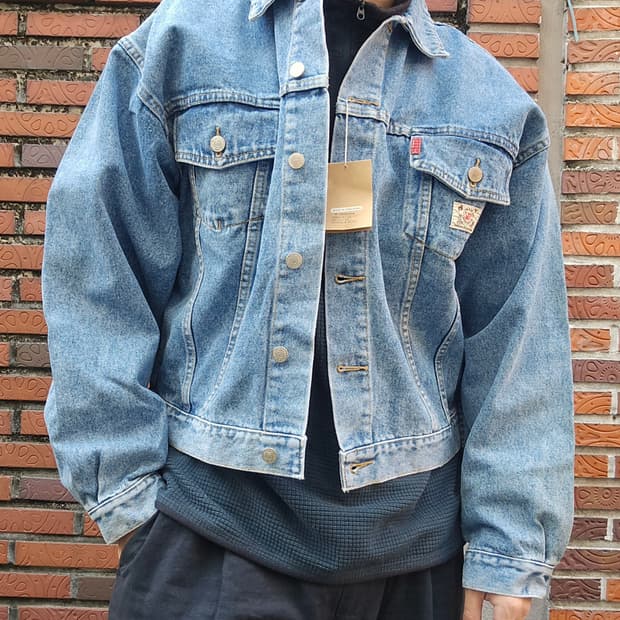 Chevignon 쉐비뇽 웨스턴웨어 데님 숏자켓