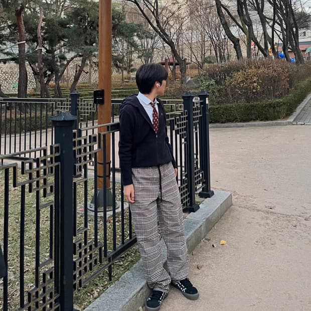 Volcom checked pants