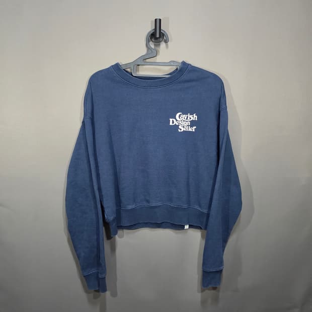 Cavish Design Seller 맨투맨 네이비