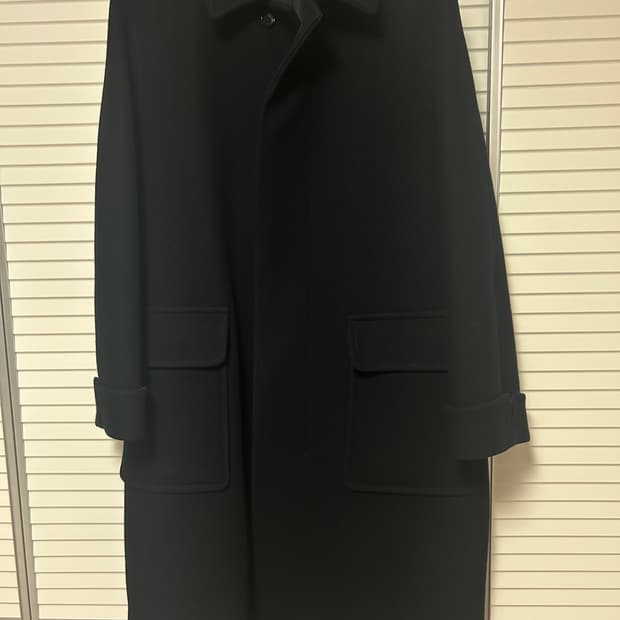 그라프페이퍼 울캐시미어 코트 다크네이비 2사이즈