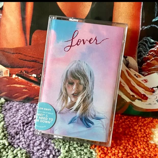 테일러스위프트 lover 카세트 테이프 한정판