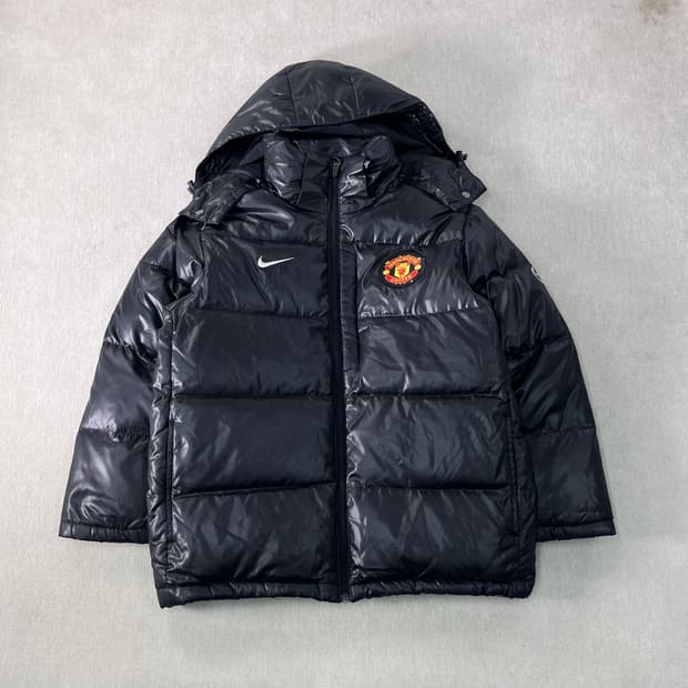 95 나이키 맨유 유광 구스 패딩