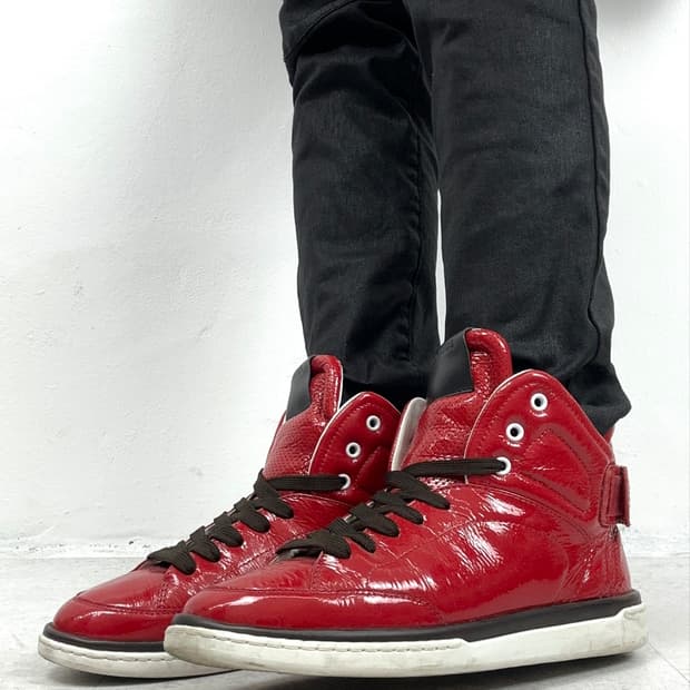Dolce & Gabbana Patent Leather High-Top