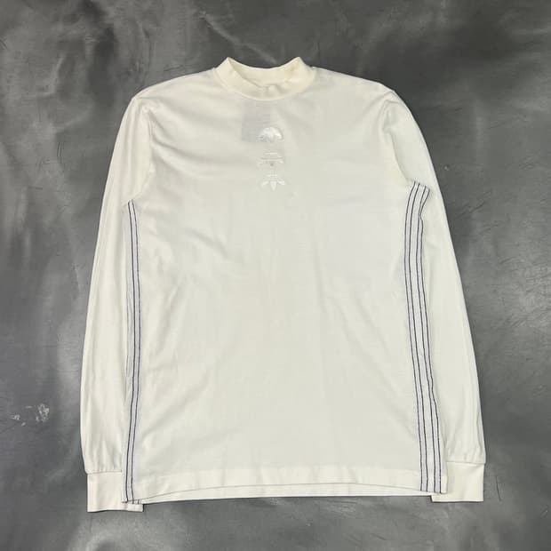  아디다스x알렉산더왕 로고 맨투맨 y15861