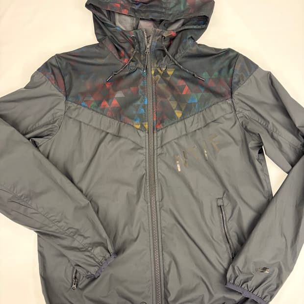 [M] 나이키 바람막이 윈드러너 블랙