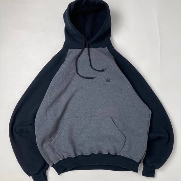 00s Russell Hoodie (grey/black)