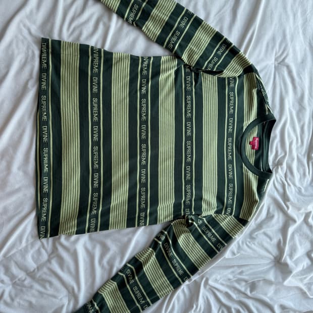 Supreme Divine Stripe Top L size