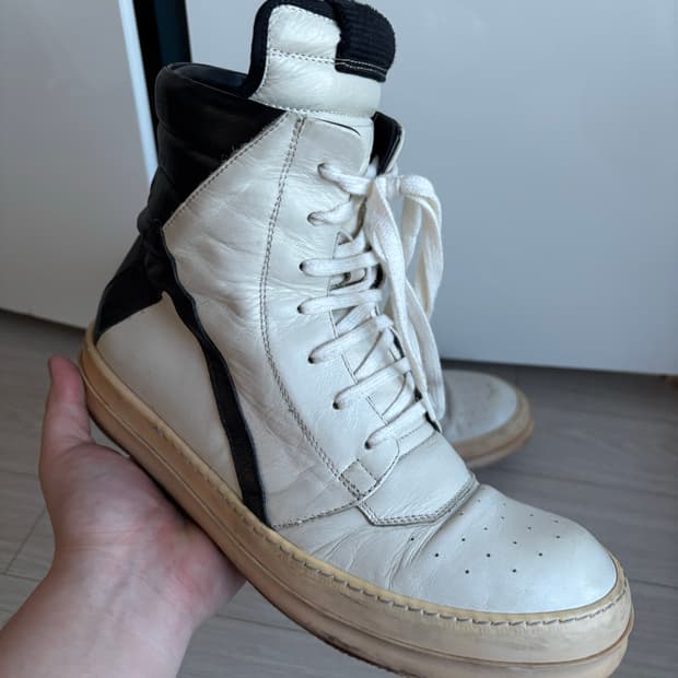 릭오웬스 지오바스켓 숏텅 아카이브