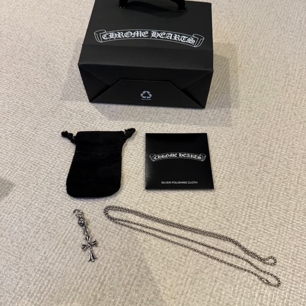 크롬하츠 원볼 타이니 펜던트+볼체인 30