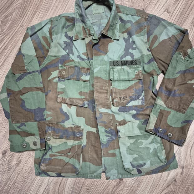 빈티지 US 마린 카모 자켓