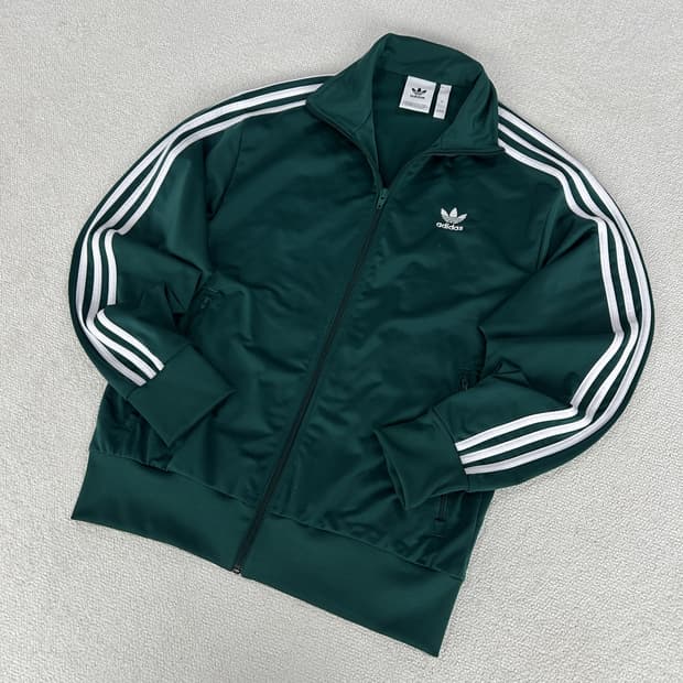 아디다스 삼선 트랙탑 그린 XL