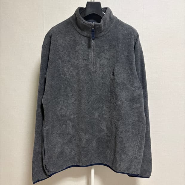 노티카 Made in USA 반집업 아노락 플리스 / 차콜, M