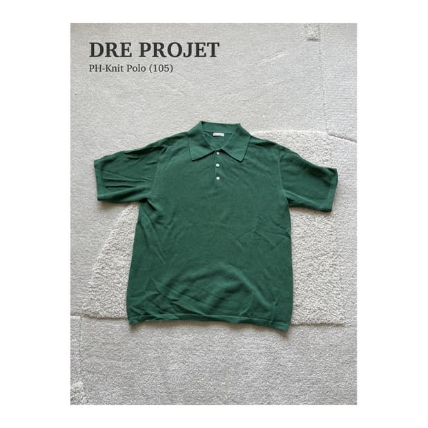 드레프로젝트 PH-Knit Polo 4사이즈 (105)