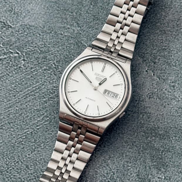 Seiko 세이코 5 AUTOMATIC 시스루 백 1998