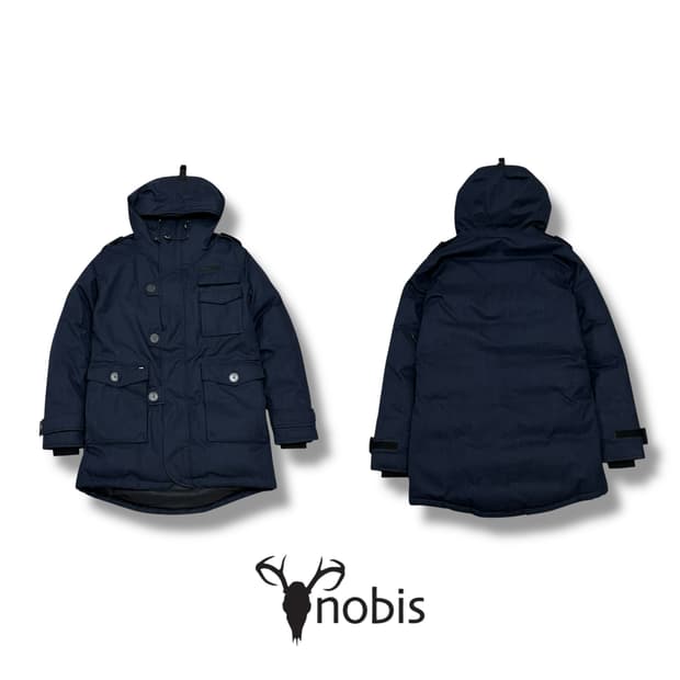 노비스 마그넷 버튼 덕다운 패딩 s08802