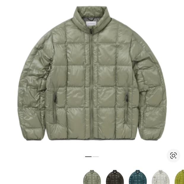 디스이즈네버댓 디네댓 ‘퍼텍스 자켓’ 다크세이지 XS 판매합니다!