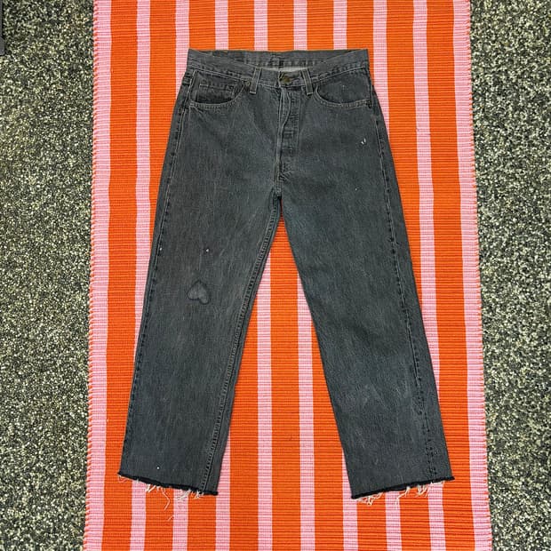 90s 리바이스 501 블랙 진 made in USA (31)