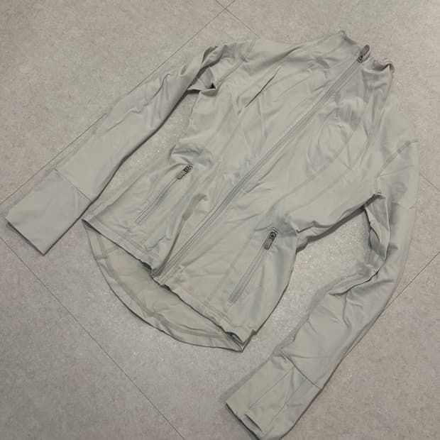 안다르 코듀라 NZ 라인 집업 데니크림