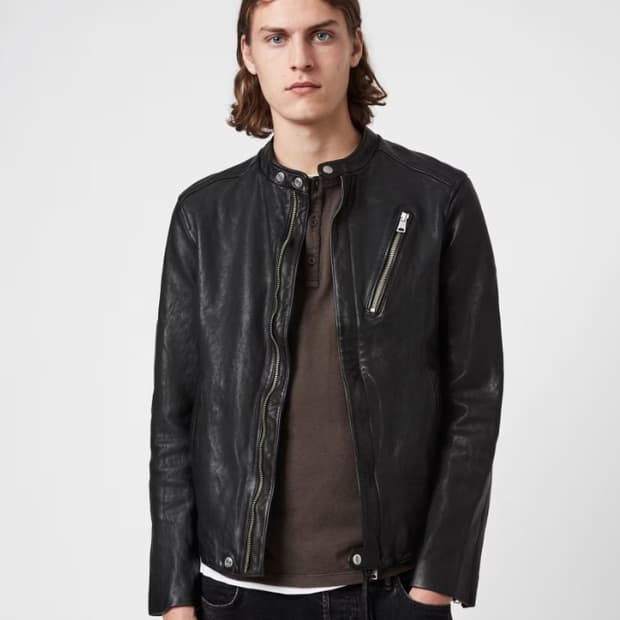 올세인츠 플로이드 가죽  자켓 