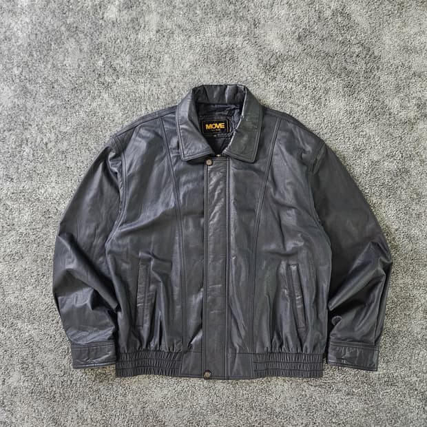 [무료배송] MOVE 레더 자켓