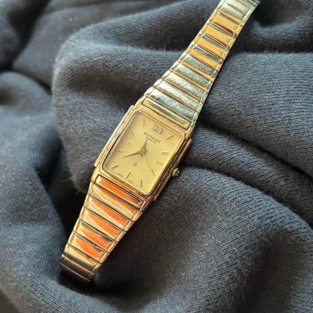 vintage marado metal watch