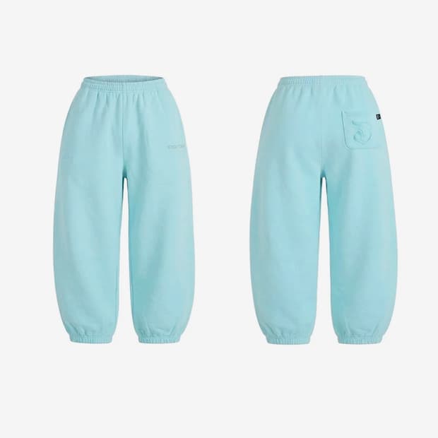 오도어 Molly wide jogger in Mint