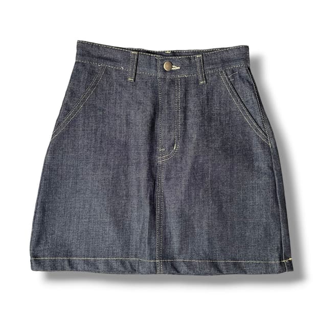 (26) SATURDAY 미니 생지 스커트