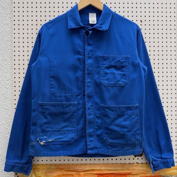 1990s CEPOVETT BUGATTI BLUE FRENCH 프렌치워크