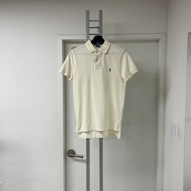 폴로 PK 반팔 카라티 아이보리 S