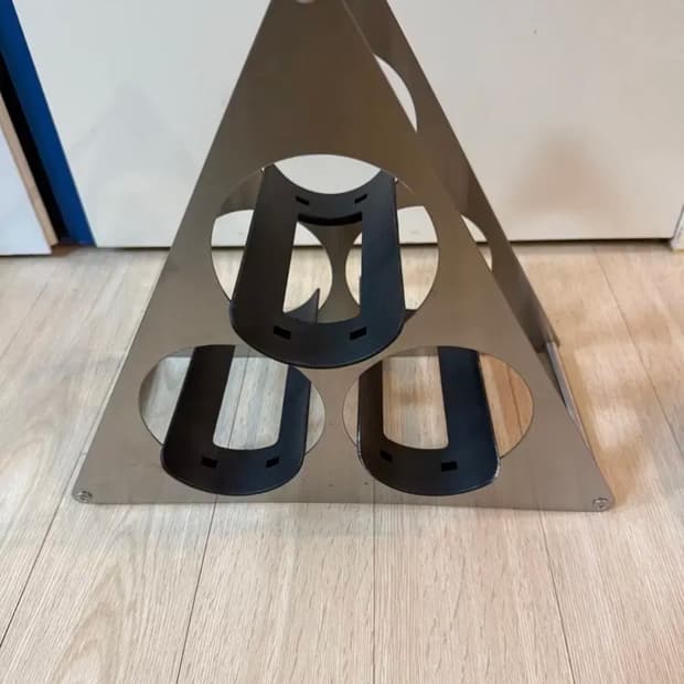 삼각 와인 거치대 와인렉 새상품