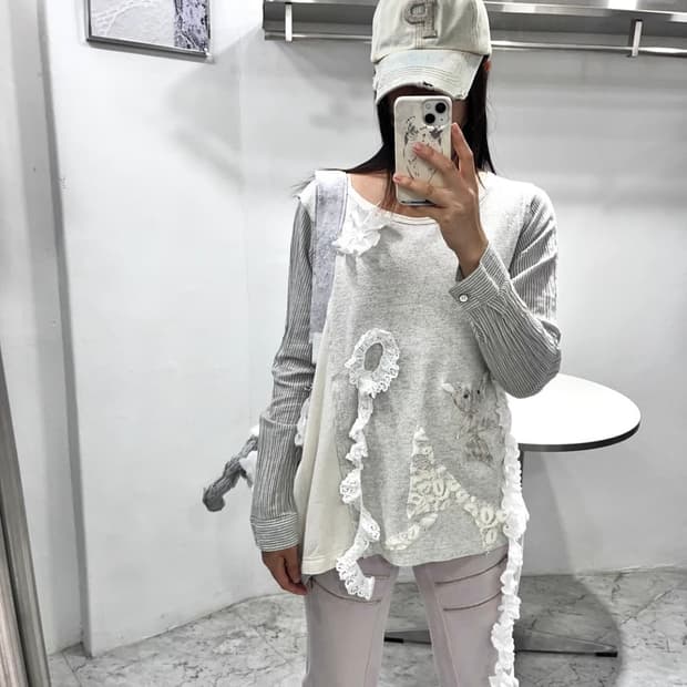 Pom pom T-shirt
