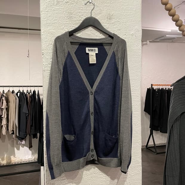 메종 마틴 마르지엘라 MM6 패널 가디건