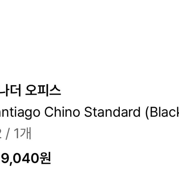 어나더오피스 산티아고 치노