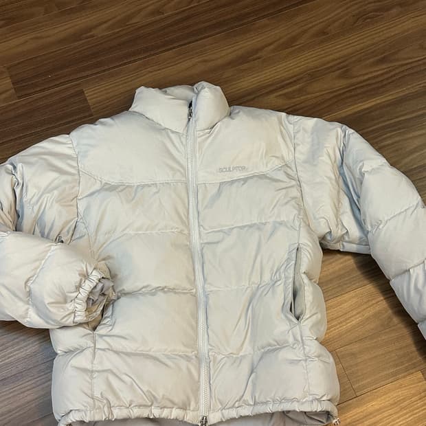 SCULPTOR 숏패딩 L 아이보리