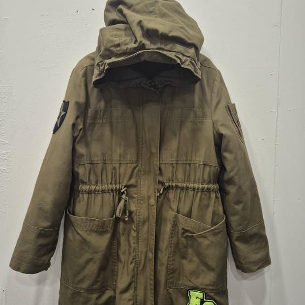 미군용 야전상의 개카파 M65 필드 자켓 여성 100사이즈