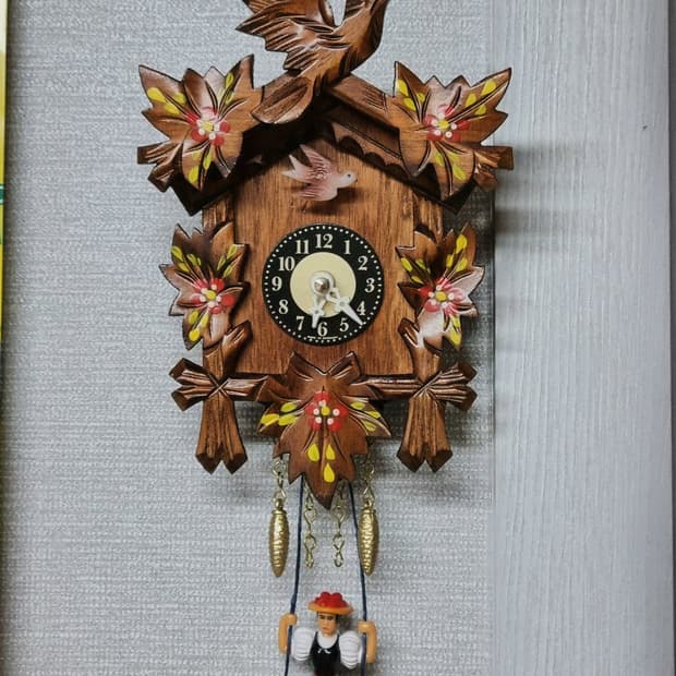 레트로 뻐꾸기 시계