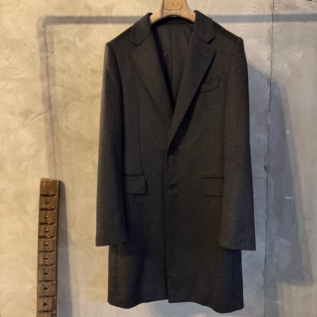 솔리드옴므 체스터필드 코트 남성100