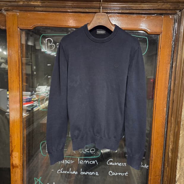 엠포리오 아르마니 니트 스웻 