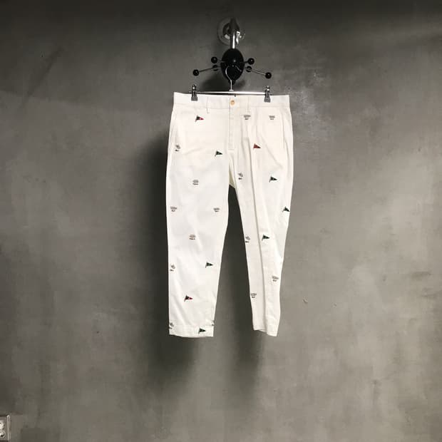 폴로 랄프로렌 멀티 자수 치노 팬츠 화이트 6(W)