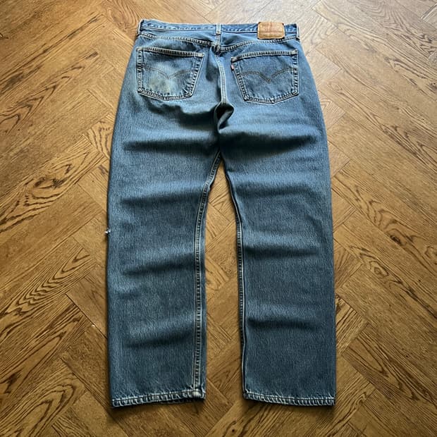 [38]00's 리바이스 501 Made in USA 데님 팬츠 S8