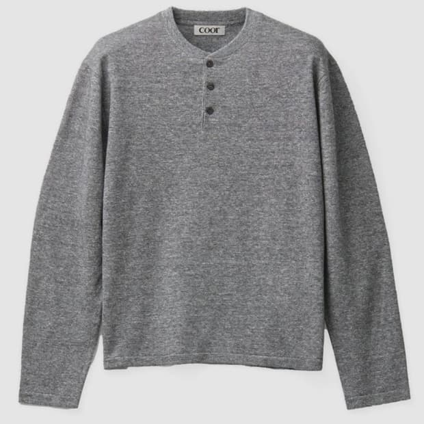 쿠어 헨리넥 롱슬리브