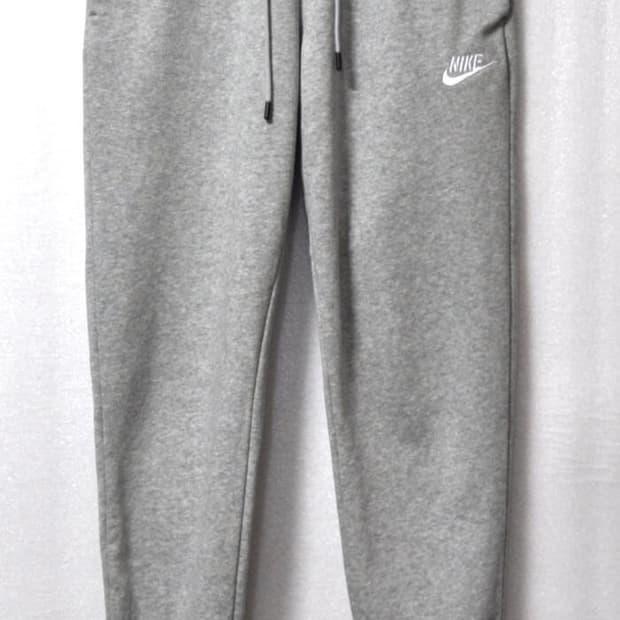 나이키/여성에센셜플리스반기모조거팬츠(허리26)