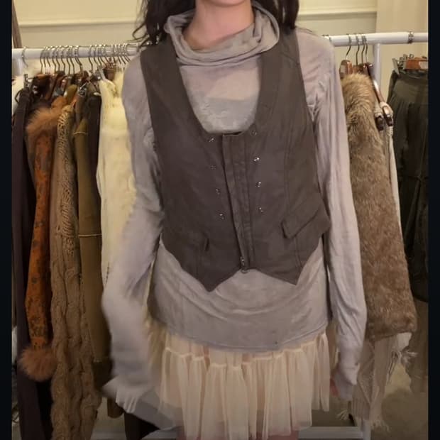 와이즈걸 무채색 뮤트 상의셋