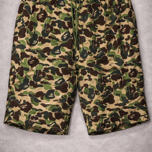 Bape 우븐 스윔쇼츠